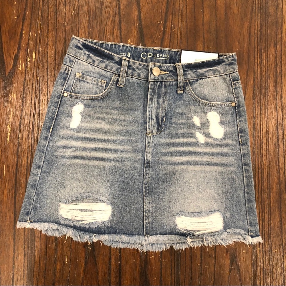CP Jeans Skirt